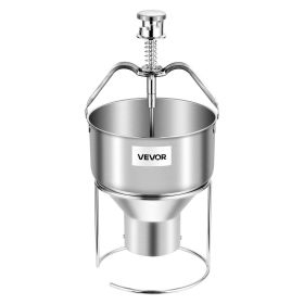 Donut Depositor, Large Capacity Manual Donuts Dropper, 304 Stainless Steel Commercial Batter Dispenser